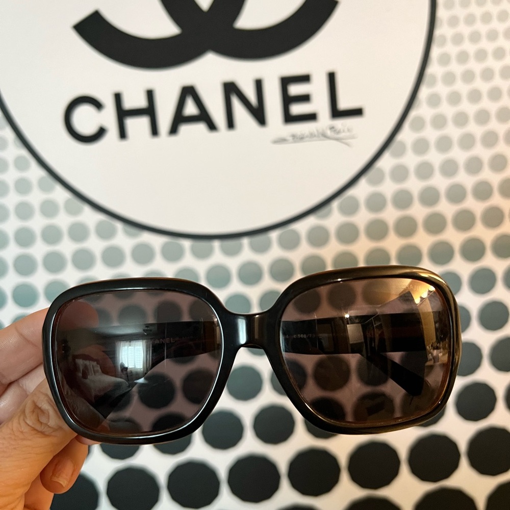 Chanel sunglasses with case